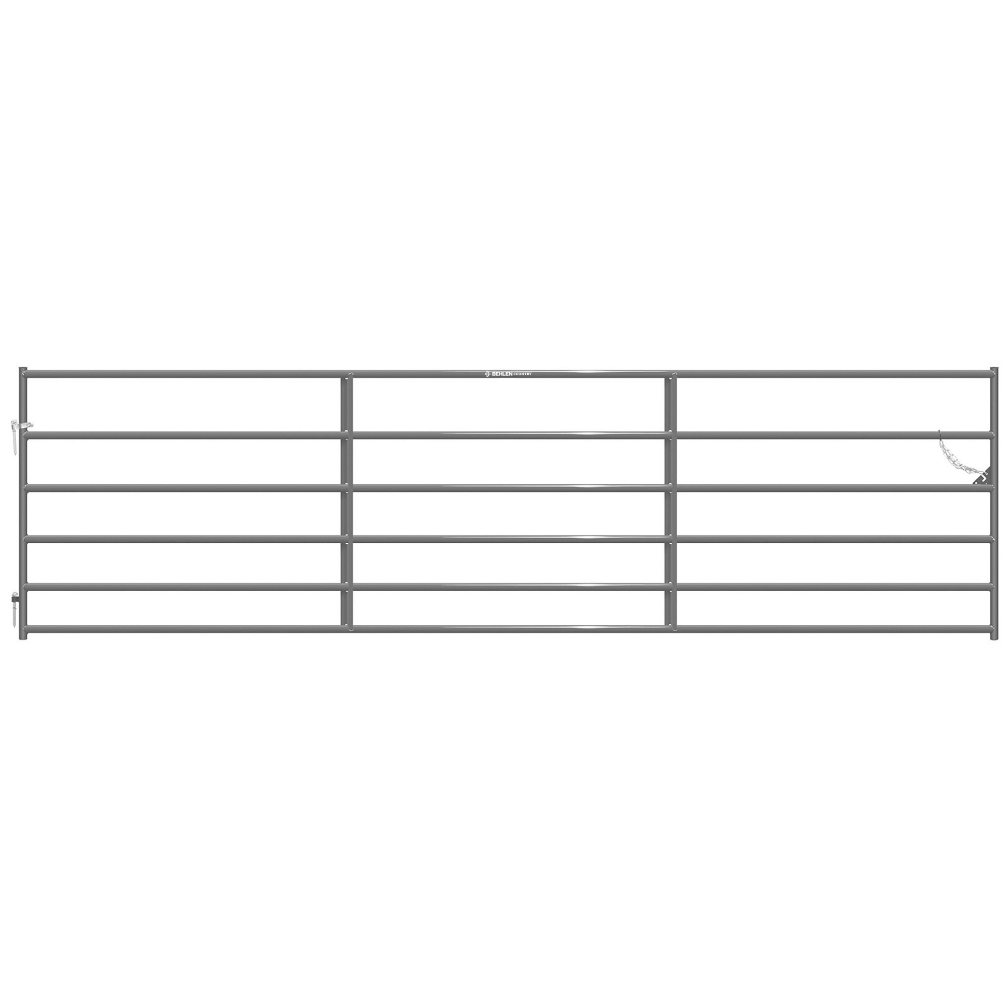 Behlen Country 16' Heritage Square Corner Gate | Gray